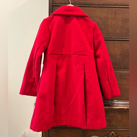 NWT Red Edgehill Collection Pea Coat - Little Girl size 6/6x - Picture 9 of 9